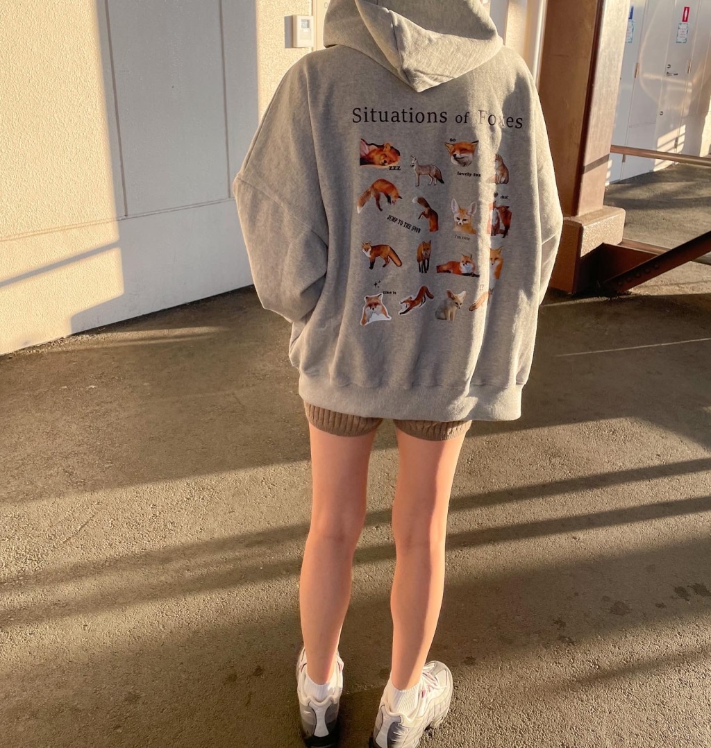 ORIGINAL) situations fox soft heavy hoodie | ファッション通販 