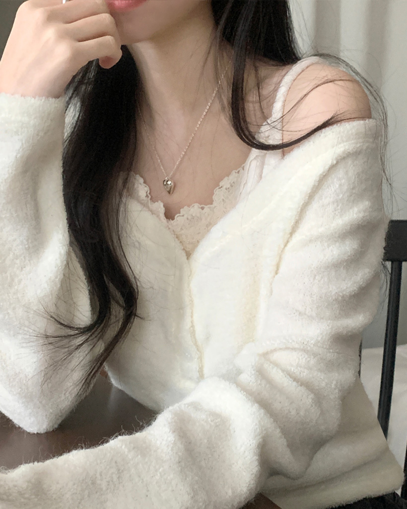 (3color) スリムフィット ボタン Tシャツ トップス