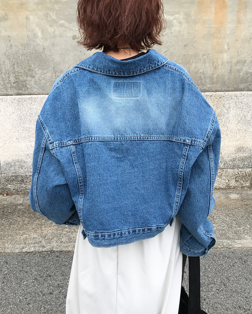 クロップドデニムジャケット | ファッション通販サイト NUGU