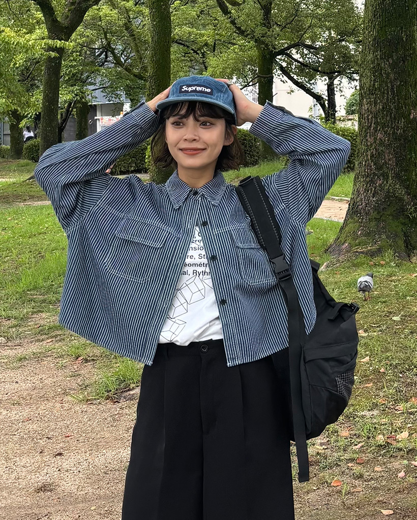 ポケットショートシャツジャケット