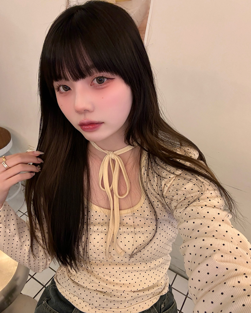 ドットロングスリーブTシャツ | ファッション通販サイト NUGU