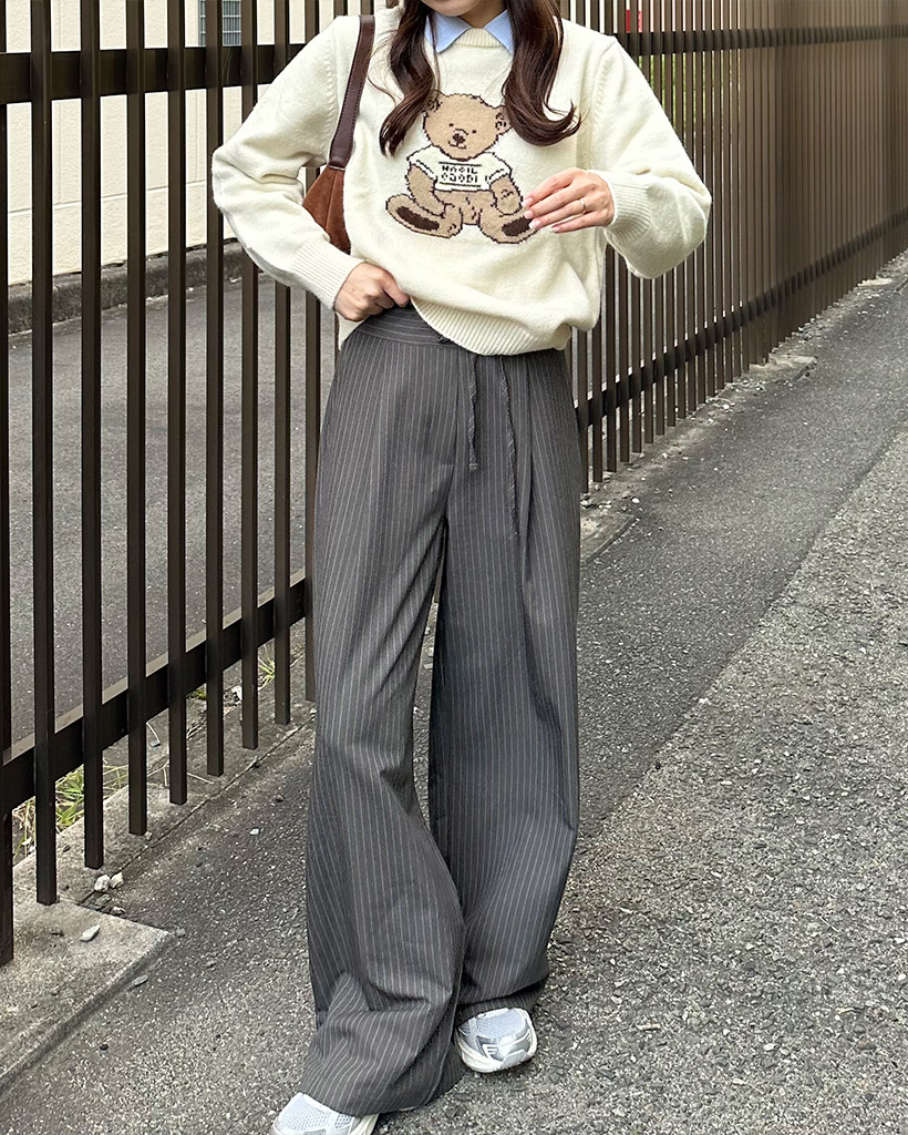 ストライプバルーンパンツ | ファッション通販サイト NUGU