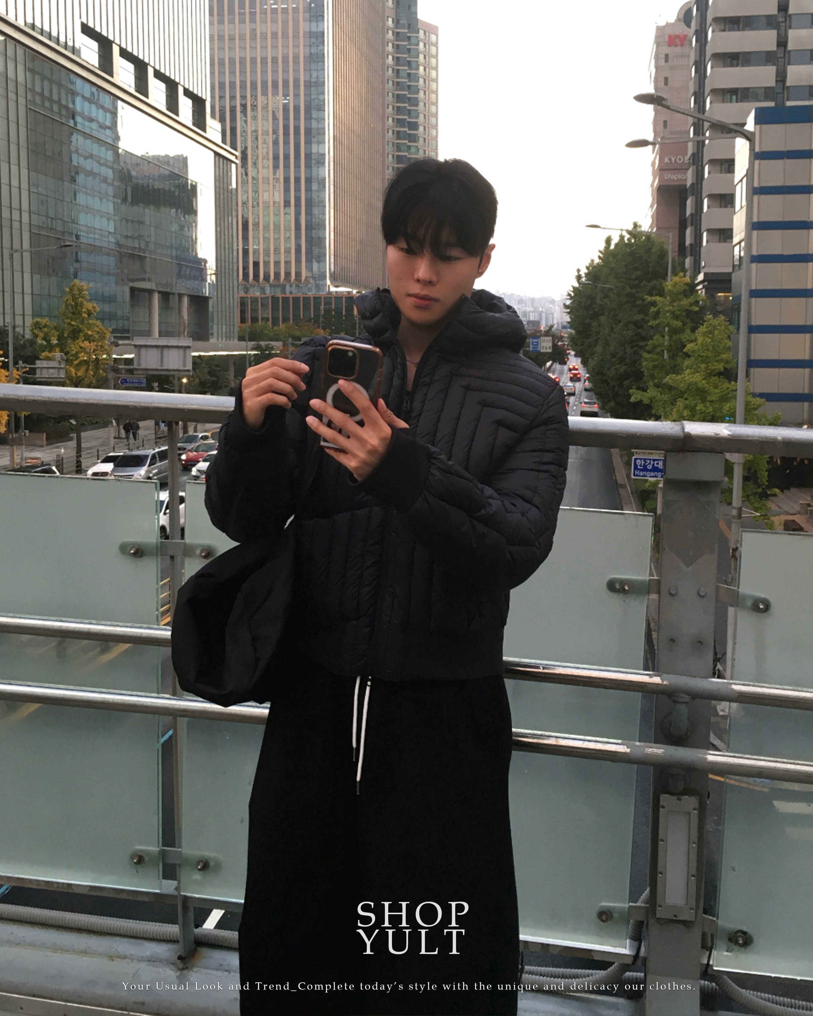 (3 color) クロップド丈 軽量 ダウン