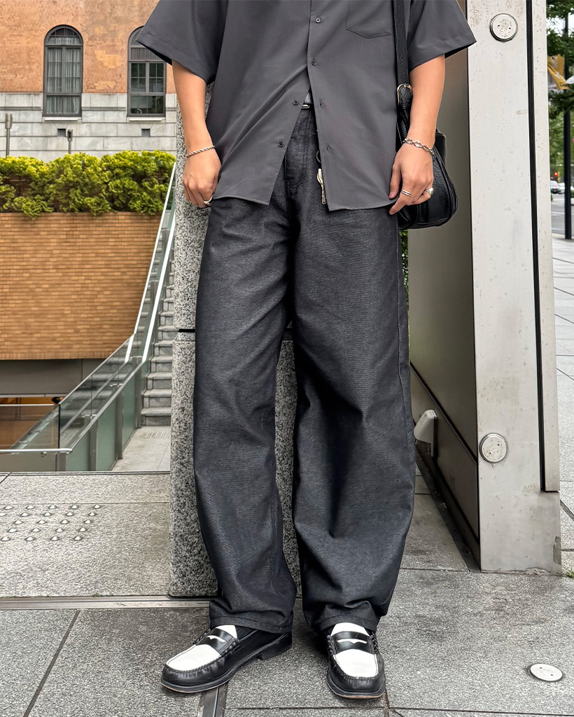 つきかげ オーバーフィットノンフェードデニム | ファッション通販サイト NUGU