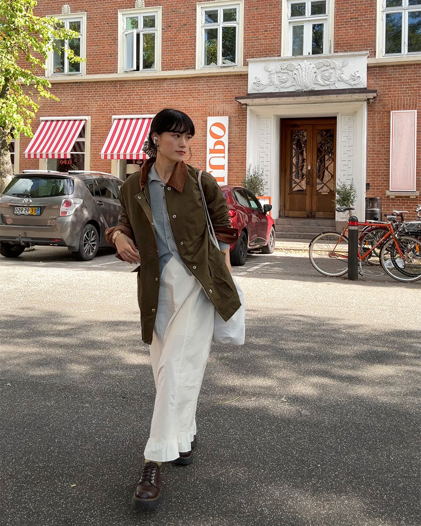 カラー コーデュロイ サファリジャケット | ファッション通販