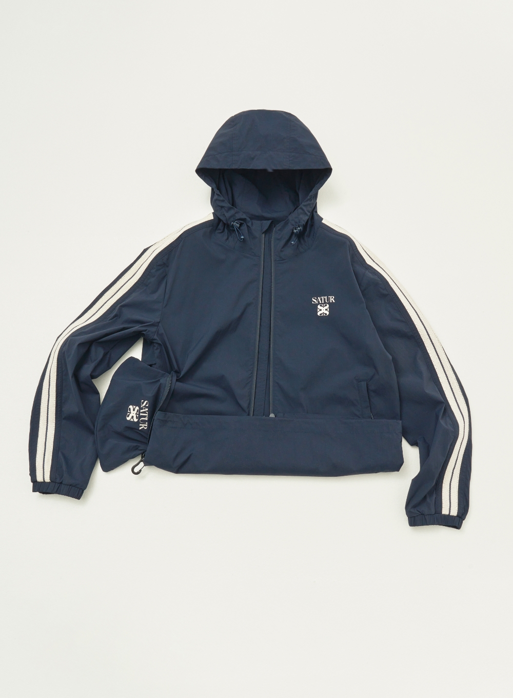 W) Lawton Packable Windbreaker - Gray | ファッション通販 W) Lawton Packable Windbreaker - Gray | ファッション通販