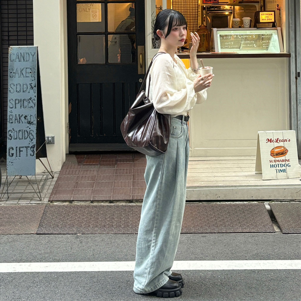 シースルーストライプブラウス | ファッション通販サイト NUGU