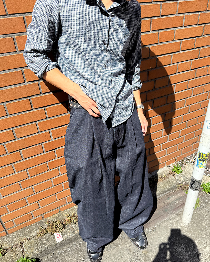 バルーンワイドデニムパンツ | ファッション通販サイト NUGU