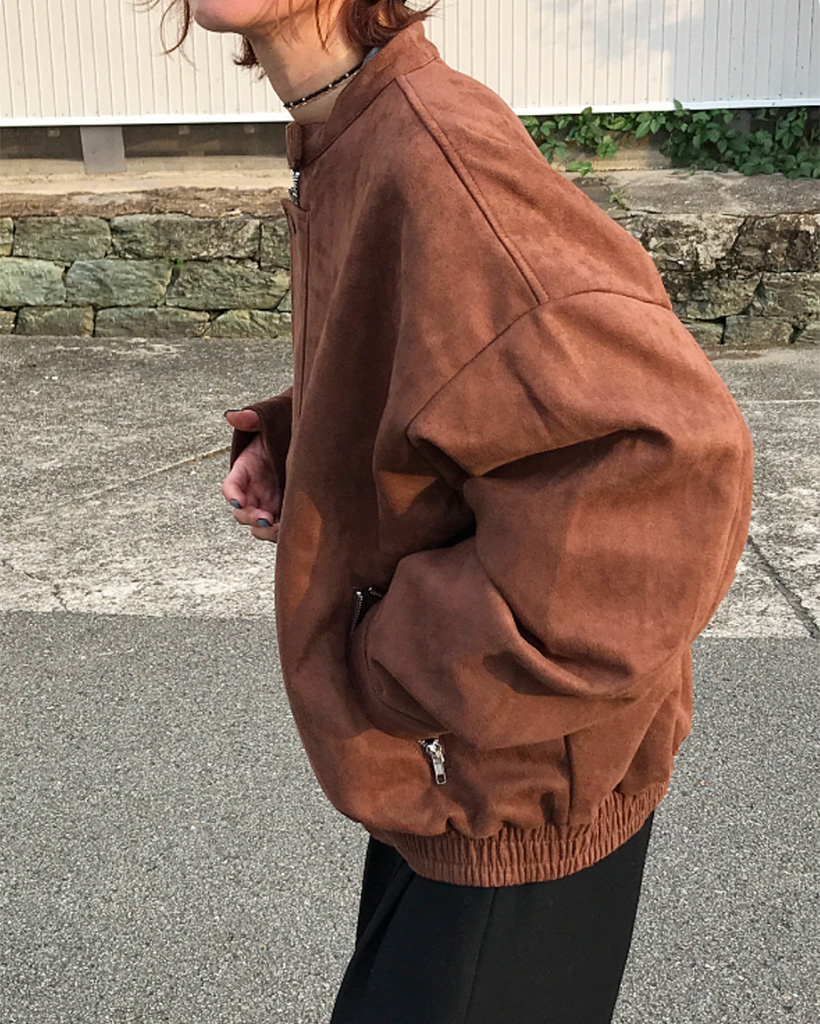 スエードブルゾン | ファッション通販サイト NUGU