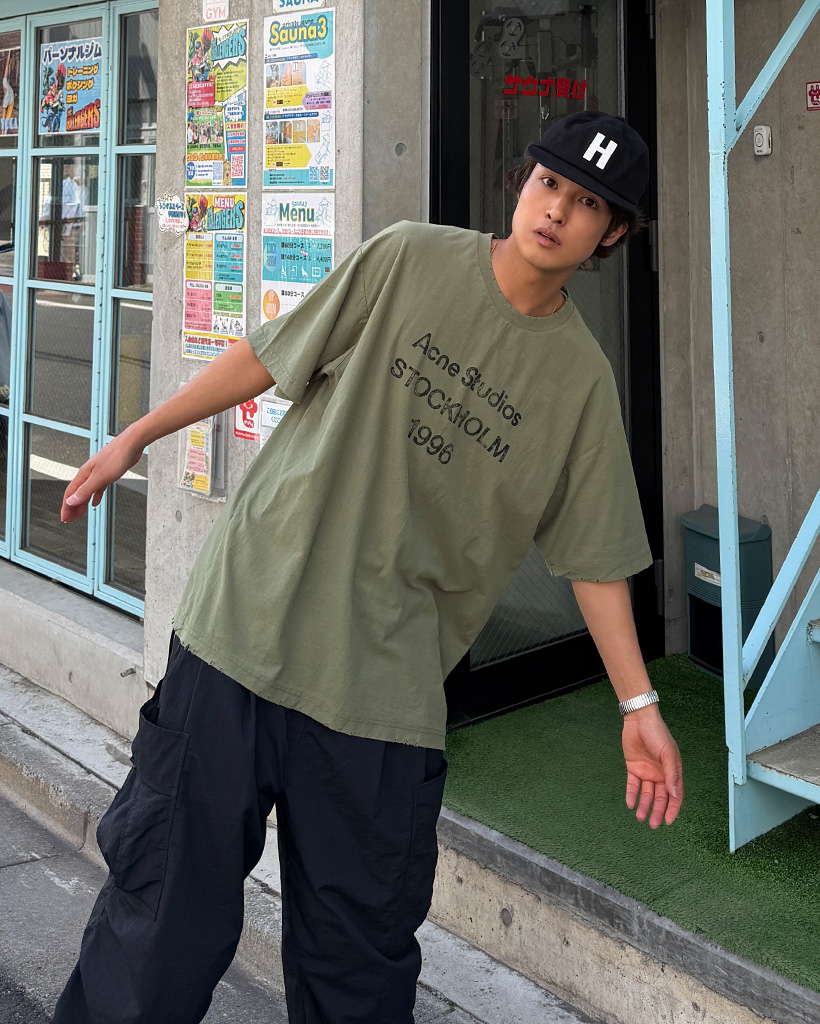 Hロゴキャンプキャップ