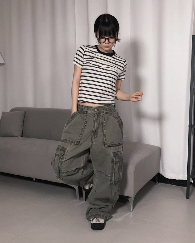 【未使用】nest robe コットンカーゴパンツ ファティーグ ワイド パンツ コットンファティーグパンツ | ONLINE SHOP | nest Robe Shop
