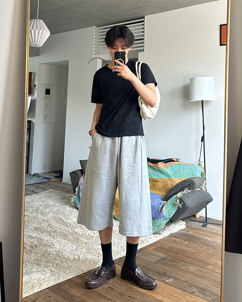 the row バミューダパンツ サイドループバミューダパンツ | ファッション通販サイト NUGU