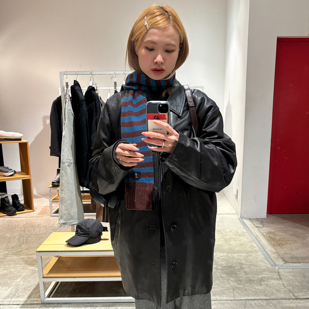 カラフルボーダーマフラー | ファッション通販サイト NUGU