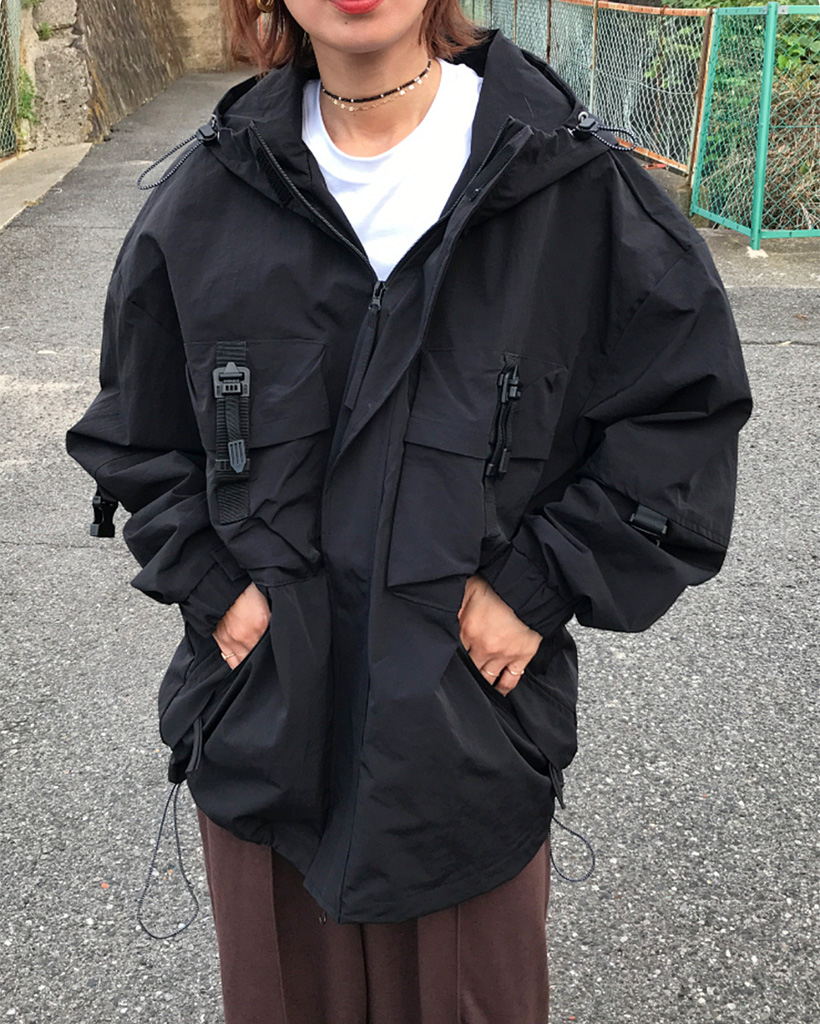 オーバーサイズウィンドブレーカー | ファッション通販サイト NUGU