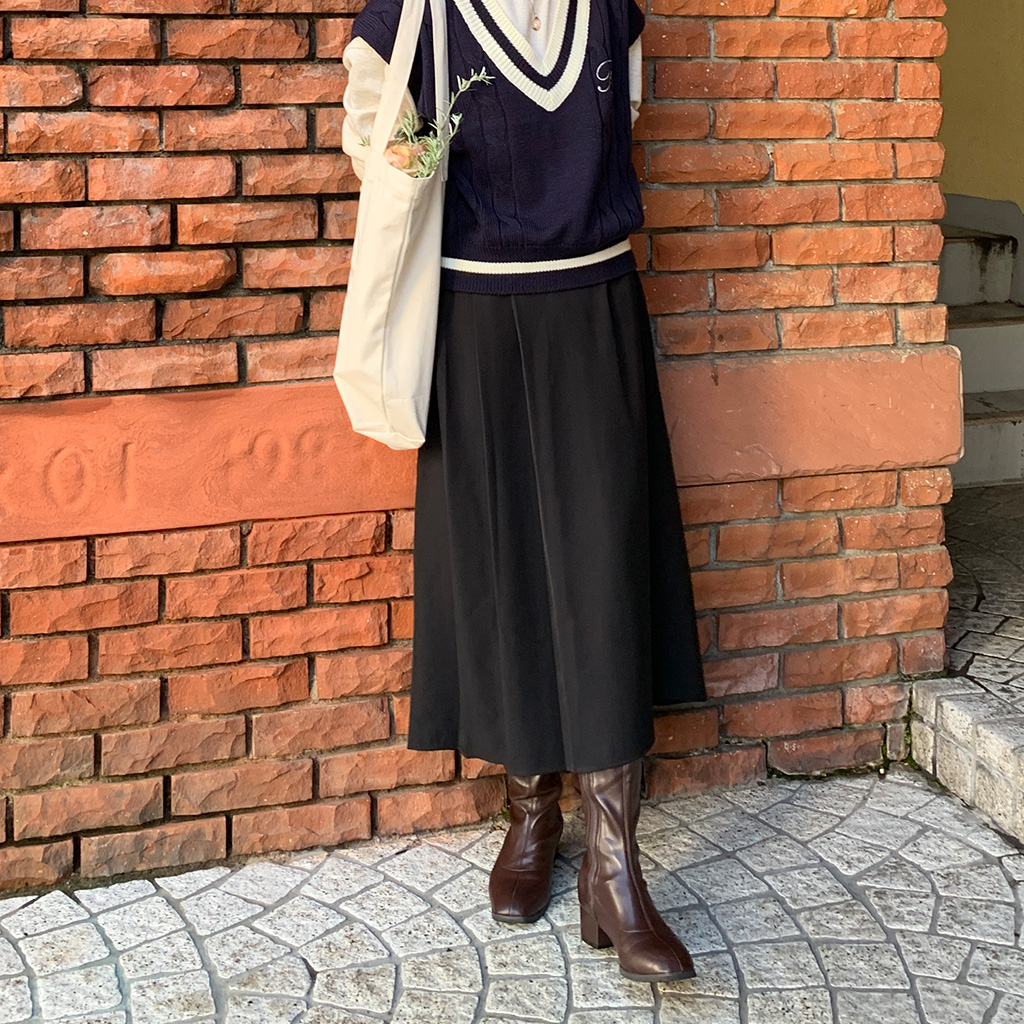 ベルトセットロングスカート | ファッション通販サイト NUGU