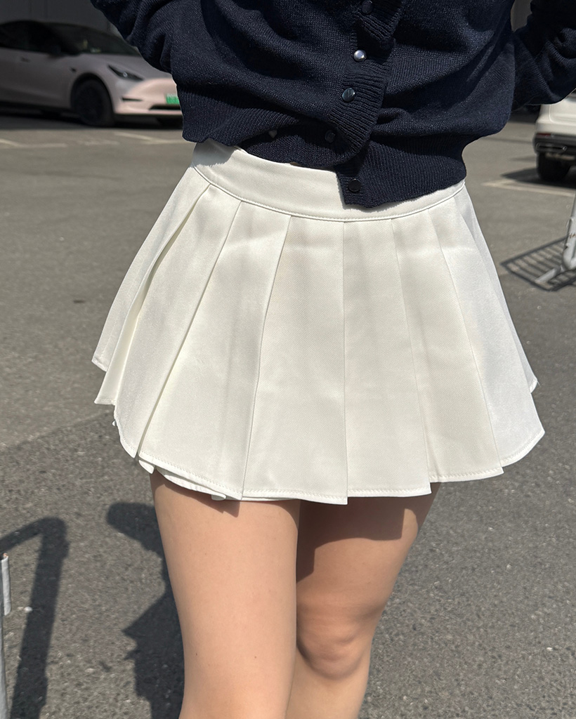 ダブルプリーツミニスカート | ファッション通販サイト NUGU