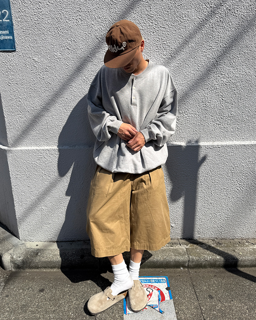 ヘンリーネックスウェットシャツ | ファッション通販サイト NUGU