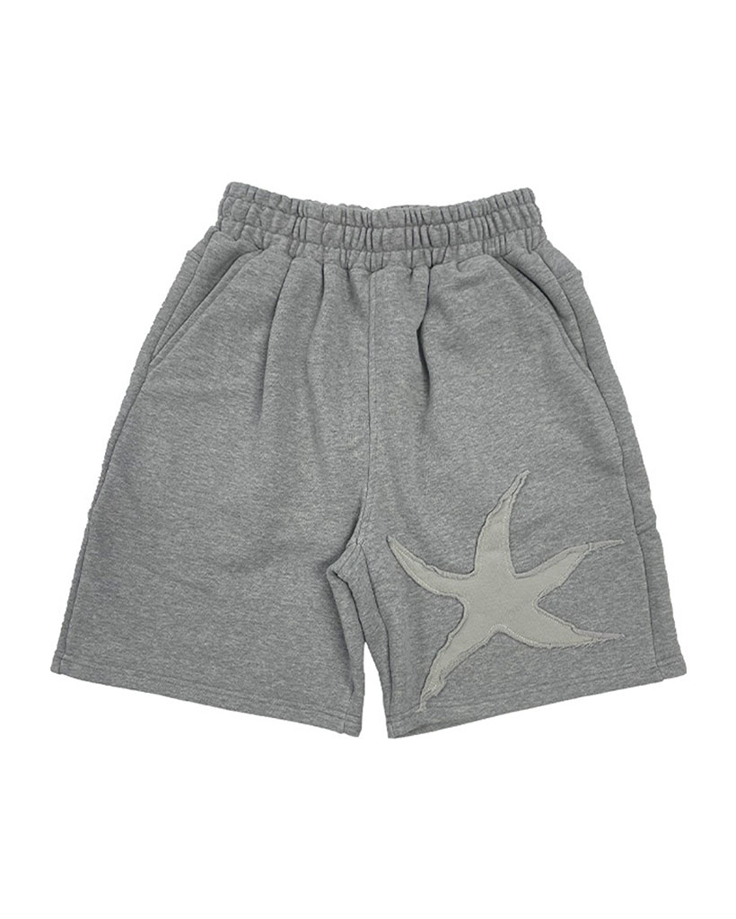 TCM starfish half sweat pants (grey)