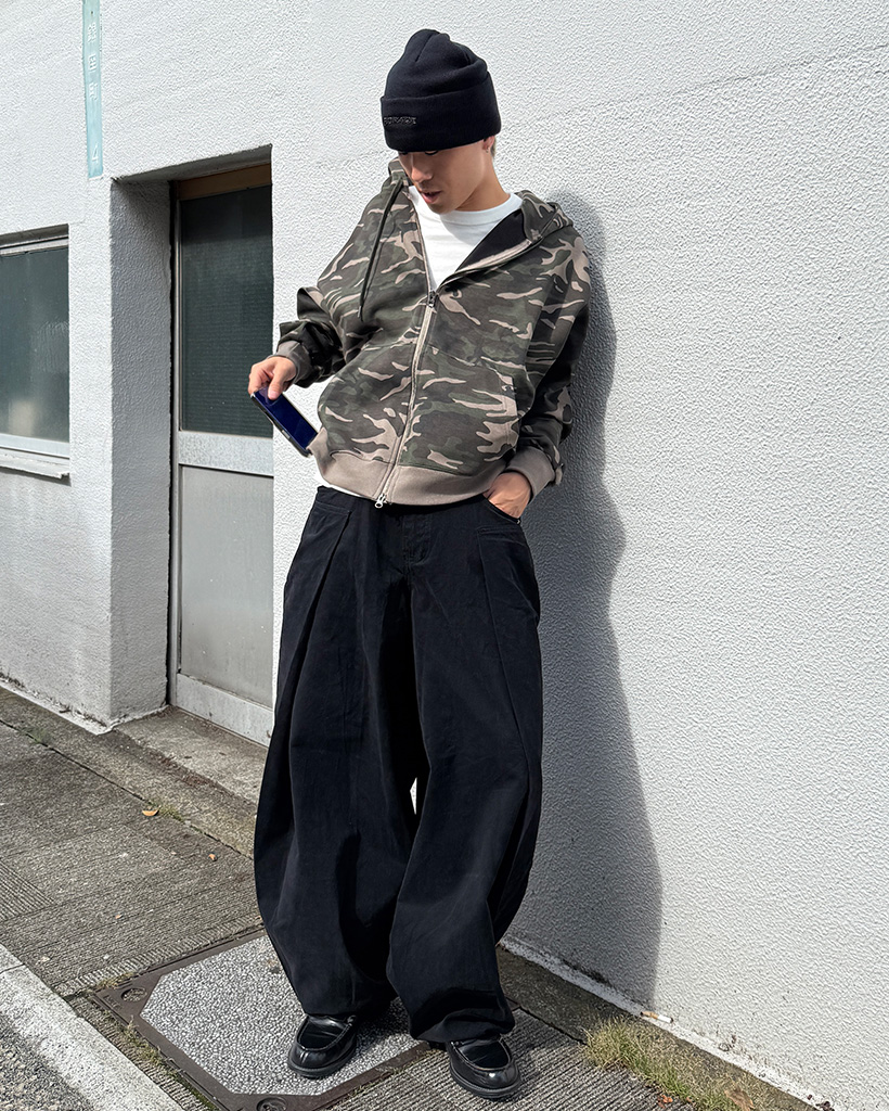 迷彩フードジャケット | ファッション通販サイト NUGU