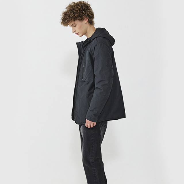 Gorpcore 2way padding jumper peacock gray | ファッション通販サイト