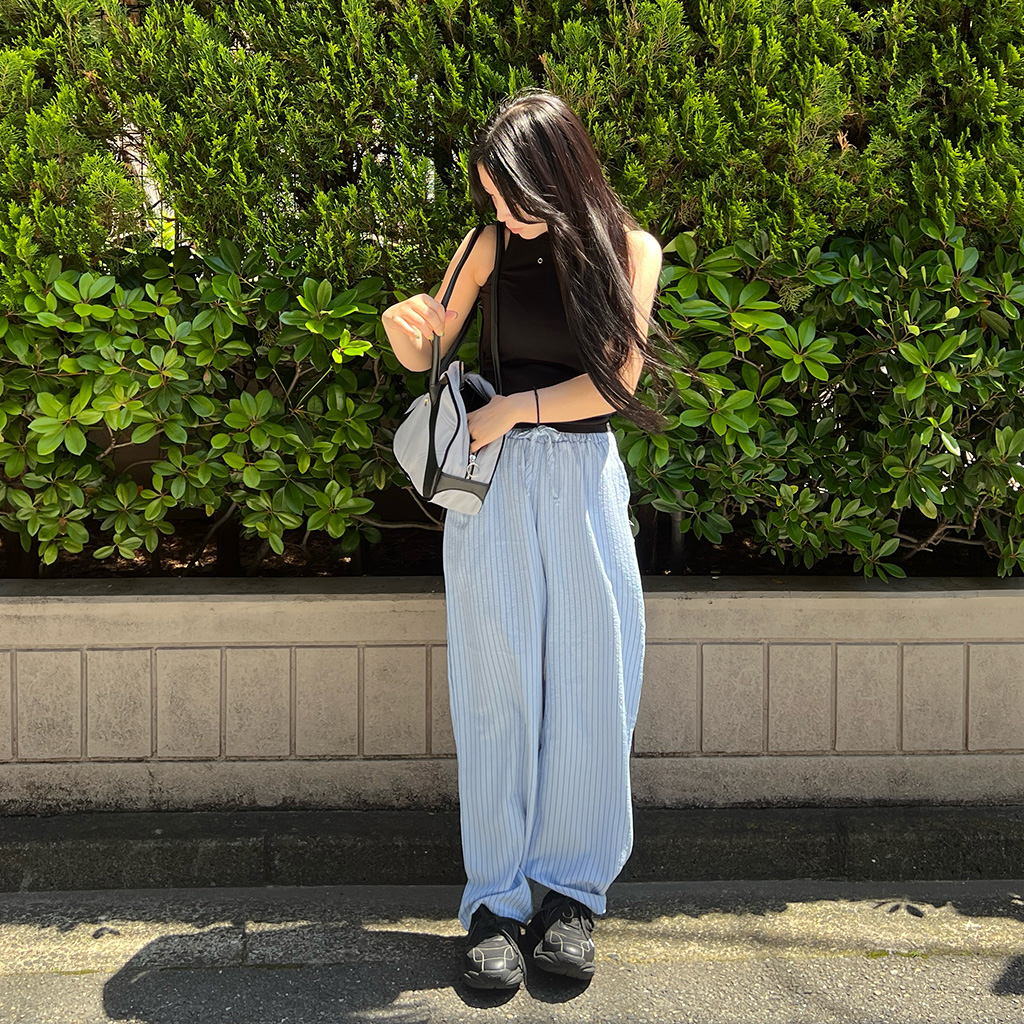 RRI ストライプパンツ タックワイドストライプパンツ | ボトムス | 《公式オンライン