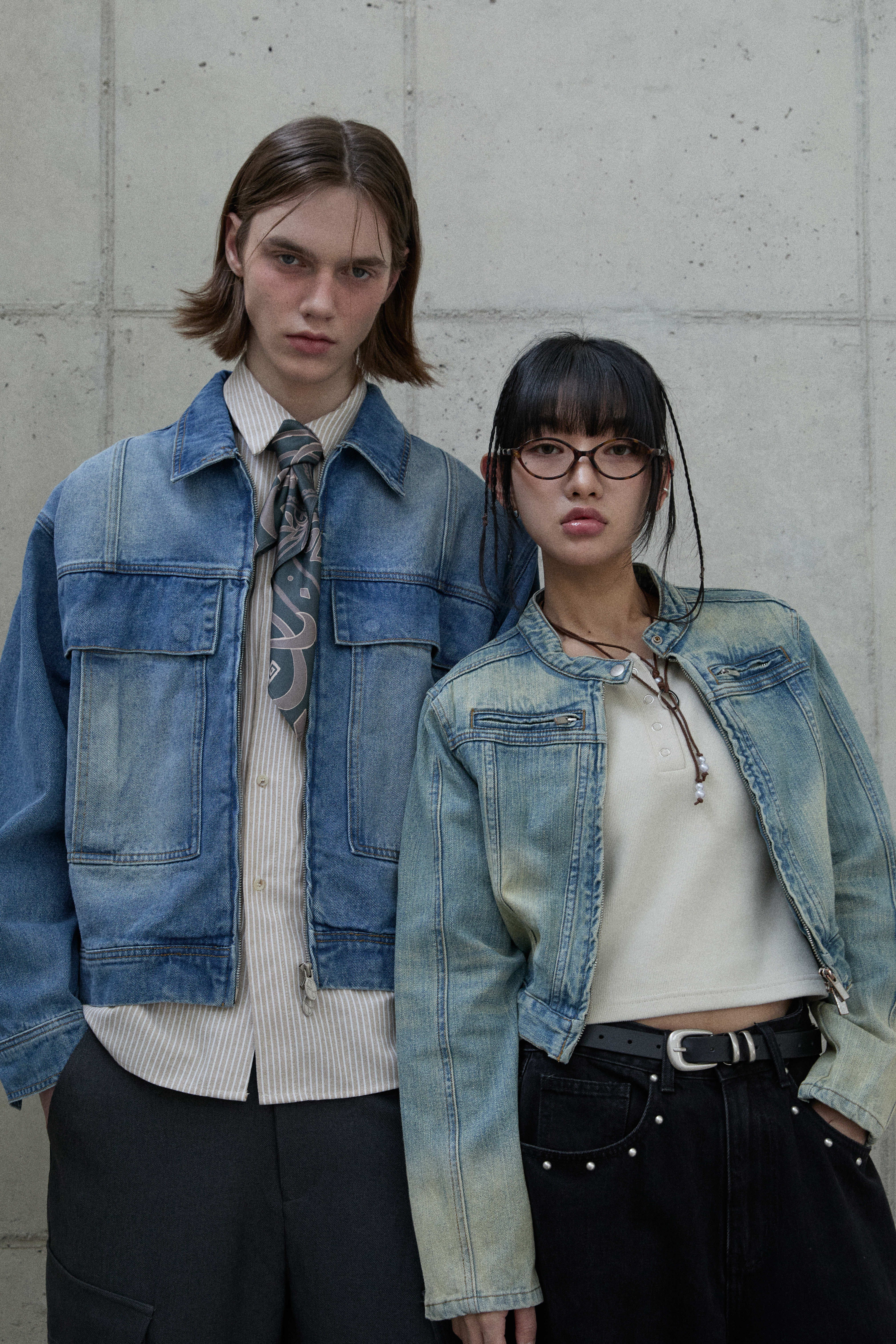 Oversized Max pocket Trucker jacket | ファッション通販サイト NUGU