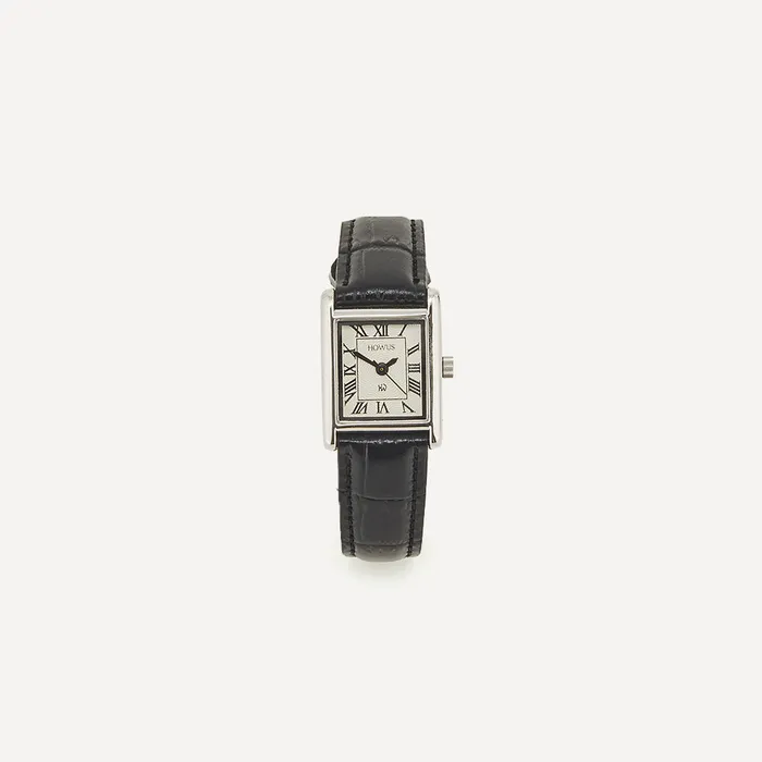 SQUARE CLASSIC WATCH (BLACK)