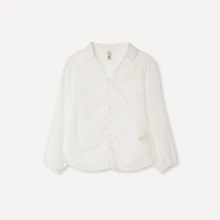 ADD SHEER BLOUSE (IVORY)