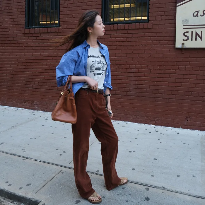 Alley Corduroy Pants_Brown