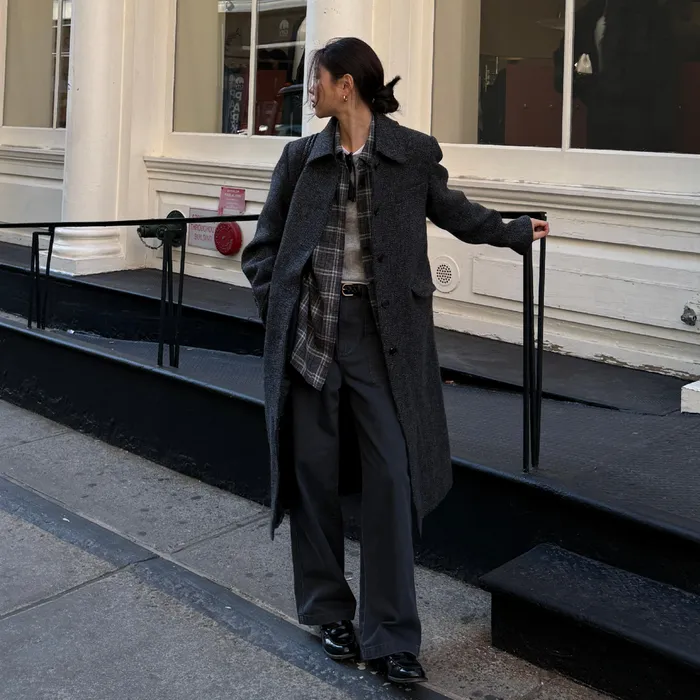 Maren Frayed Single Coat