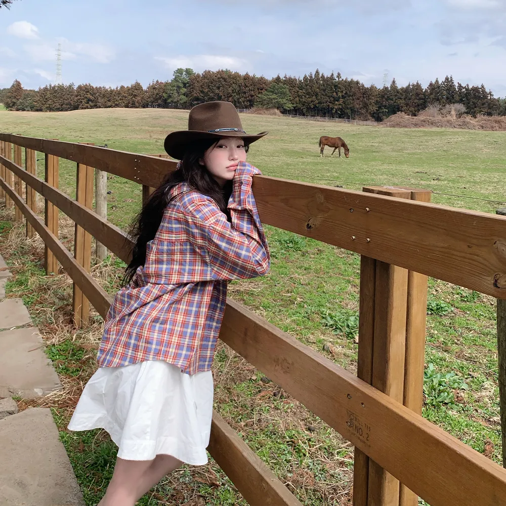 【先行販売】Varen Check Shirt