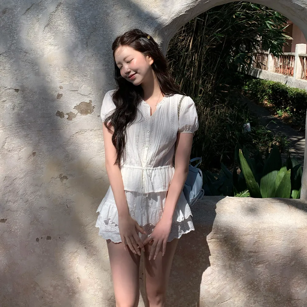 Odélia Pintuck Blouse