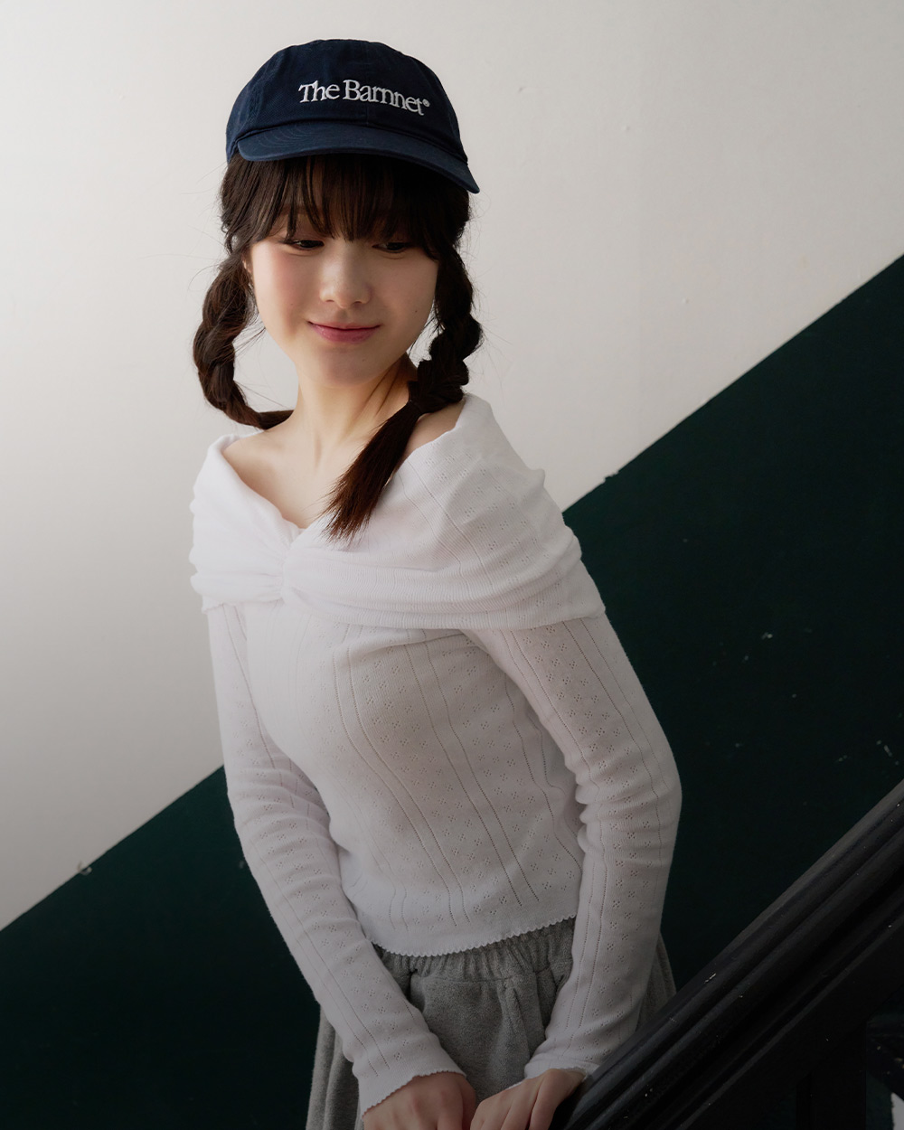 OAF 2WAY NUANCE TOP IVORY