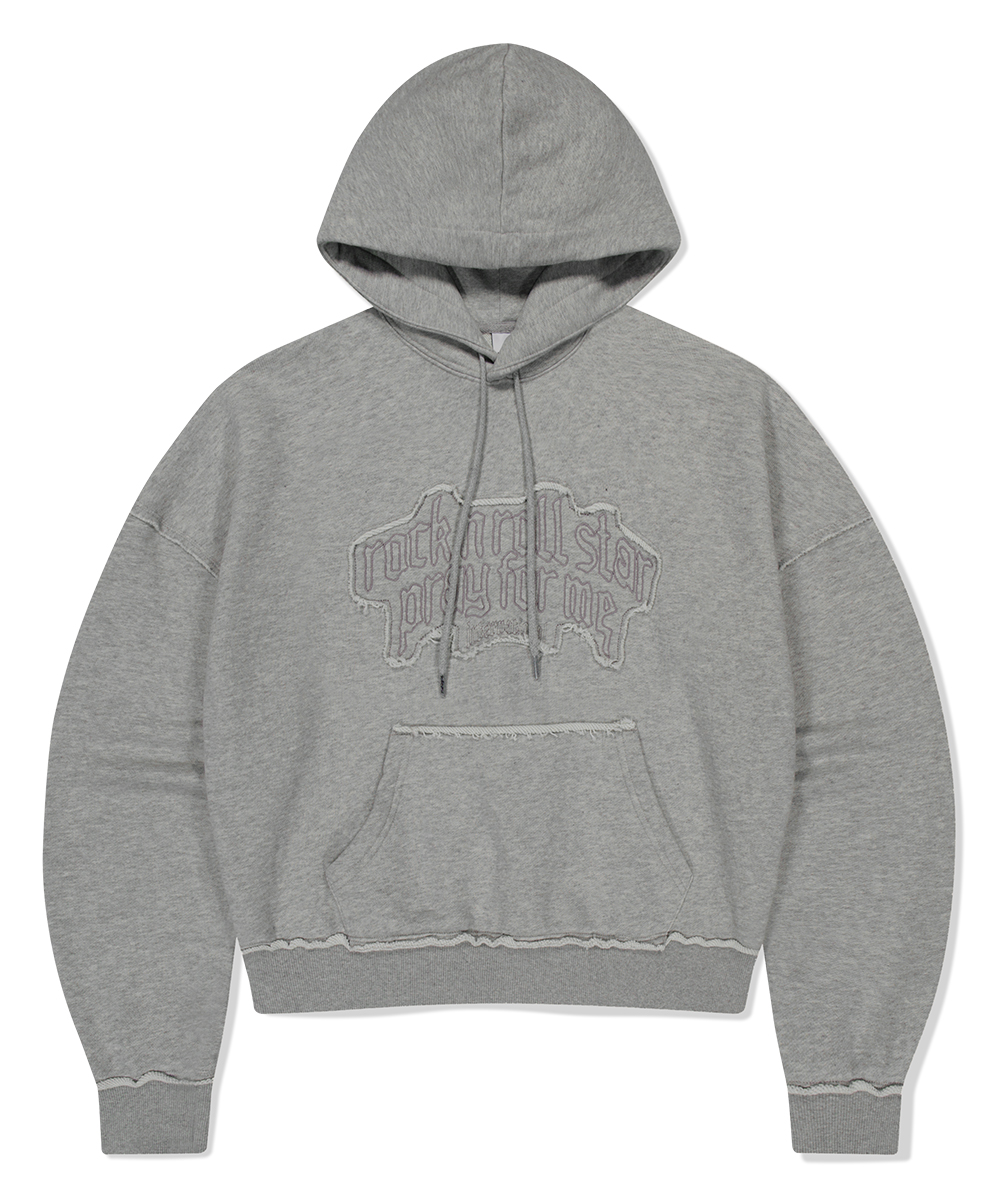 RIIZE フーディー パーカー Aver. チャコール アントン RIIZEアントン着用]ABOVELOGOHOODIEMELANGE | ファッション通販サイト NUGU