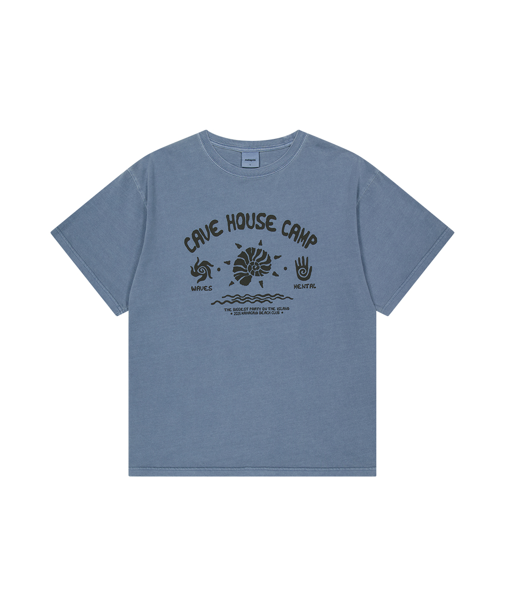 PIGMENT FOSSIL TEE[BLUE]
