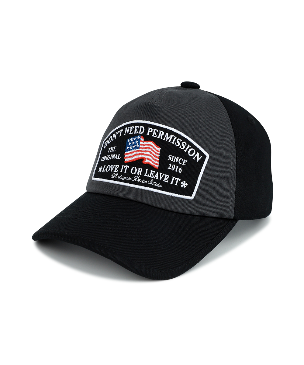 DNP TRUCKER BALL CAP[BLACK]