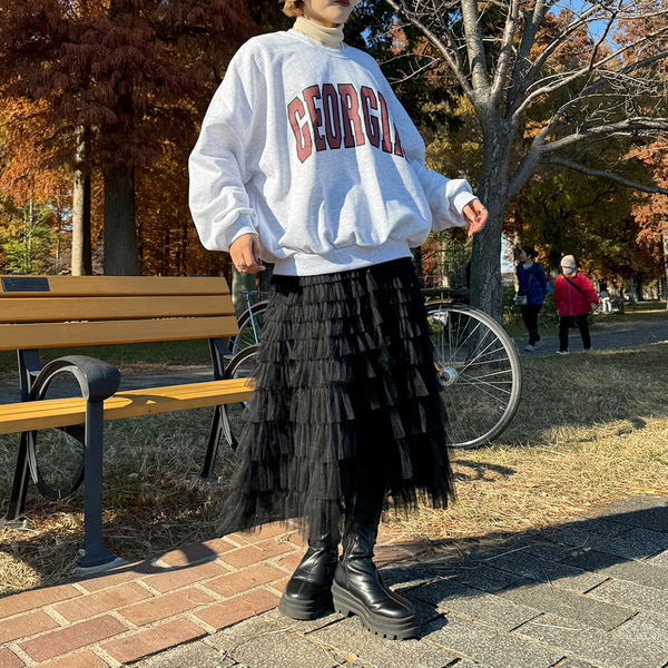 メッシュカンカンスカート | ファッション通販サイト NUGU