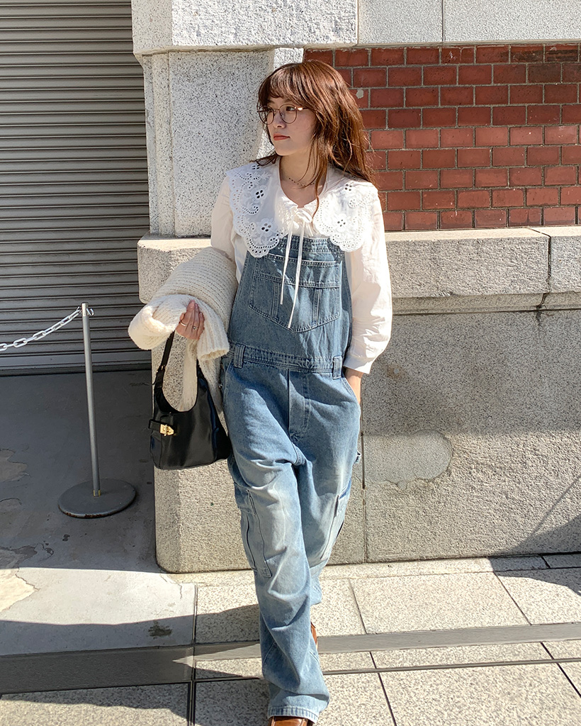 デニムオーバーオール VIRGO デニムオーバーオール VIRGO B-1969-XX-O 【岡山産 セルビッチ