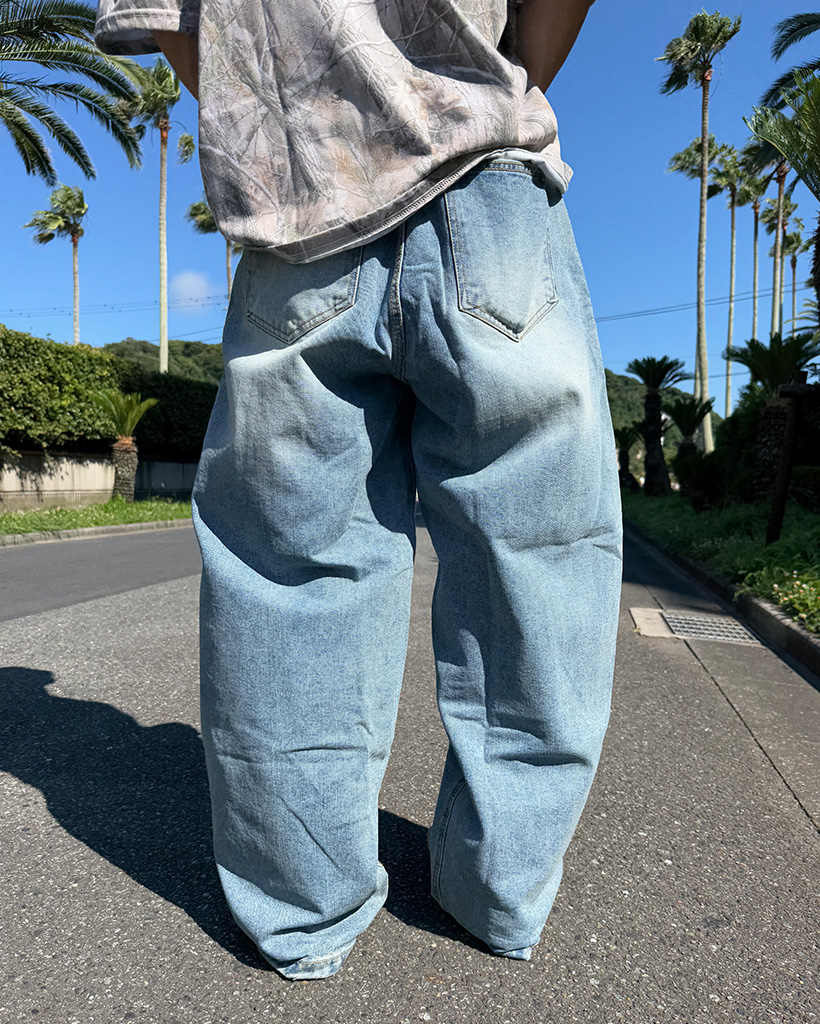 ワイドバルーンデニムパンツ | ファッション通販サイト NUGU