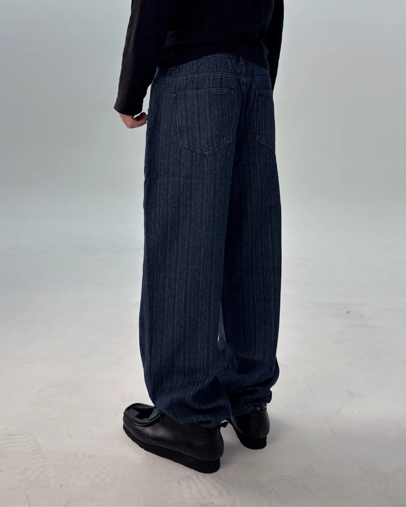 ストライプデニムパンツ | ファッション通販サイト NUGU