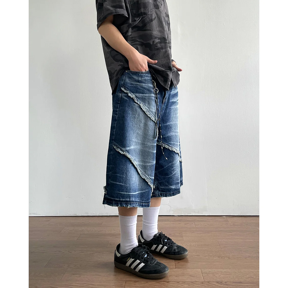 新品⭐︎ MACHATT⭐︎タックハーフデニム⭐︎38 新品⭐︎ MACHATT⭐︎タックハーフデニム⭐︎38 - パンツ最新