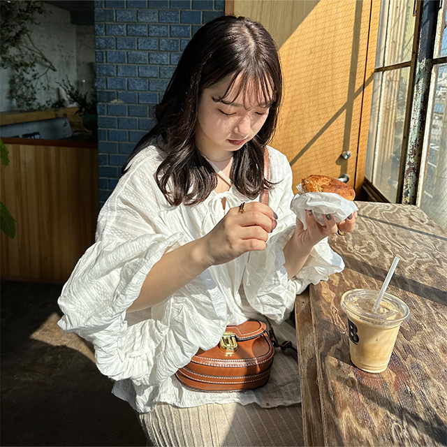 GUCCI シースルー　ブラウス　リボン ◇GUCCI(グッチ) ホワイト シースルー リボンブラウス 40 SALE!