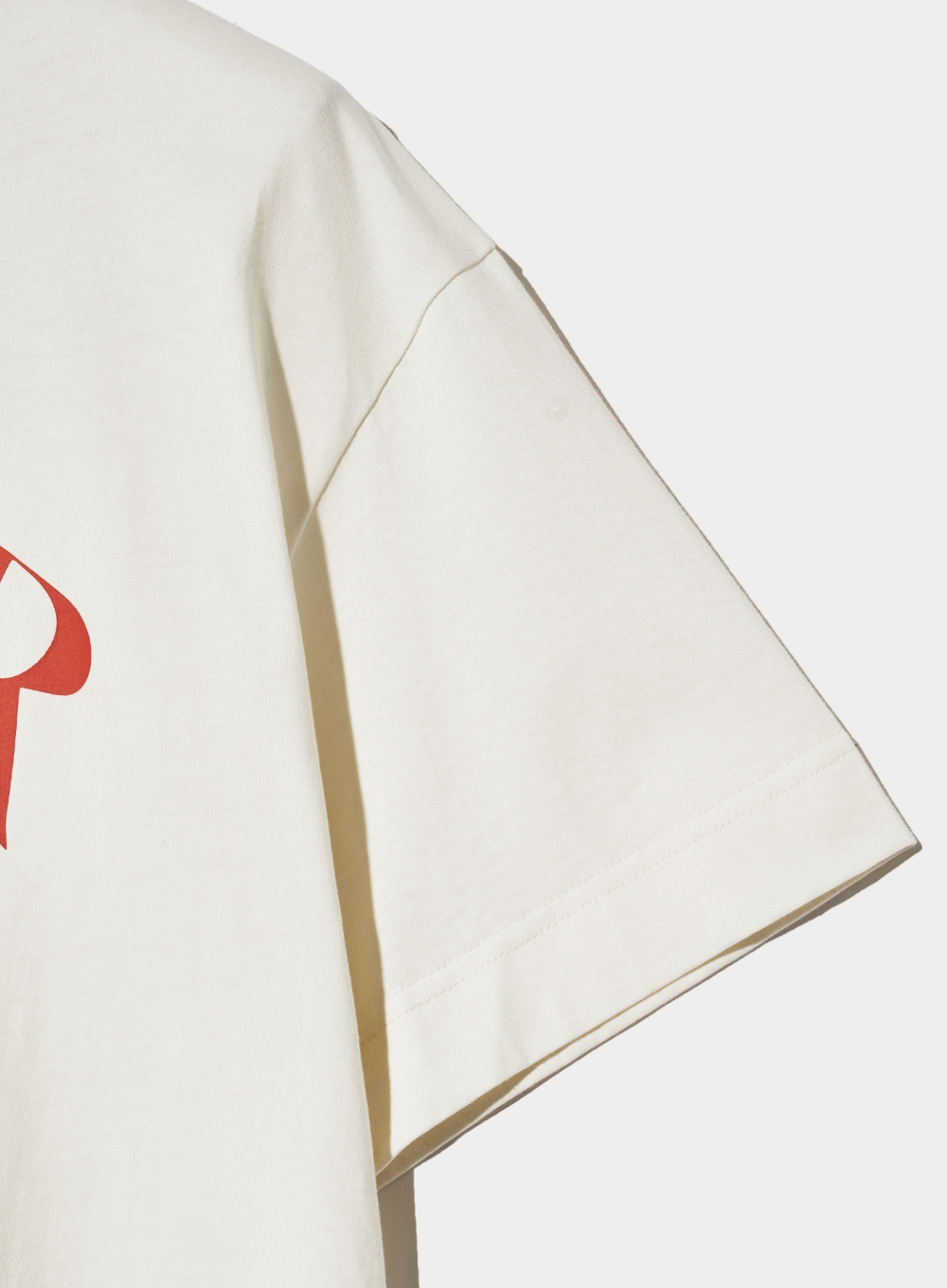 W) Capri Citron Drawing Summer Graphic T-Shirt - Cream
