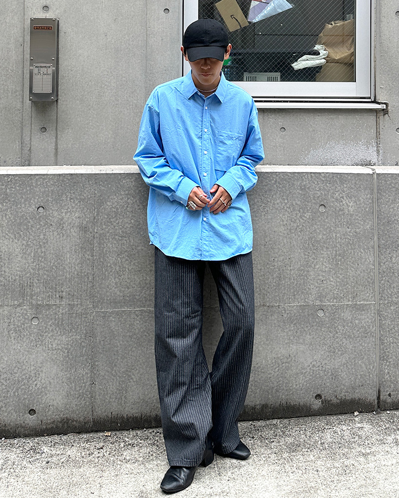 ピンストライプデニムパンツ | ファッション通販サイト NUGU