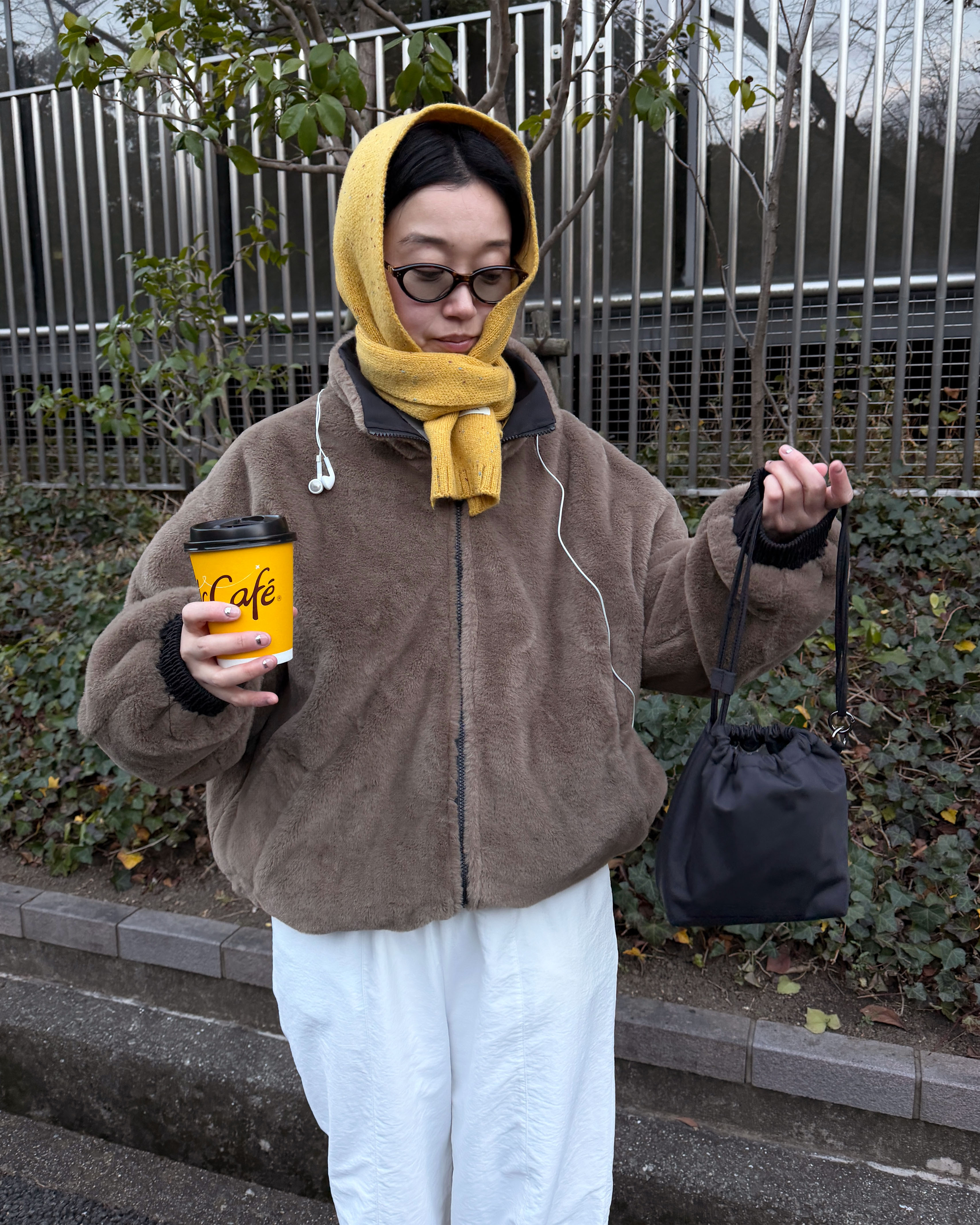 リバーシブルファージャケット | ファッション通販サイト NUGU