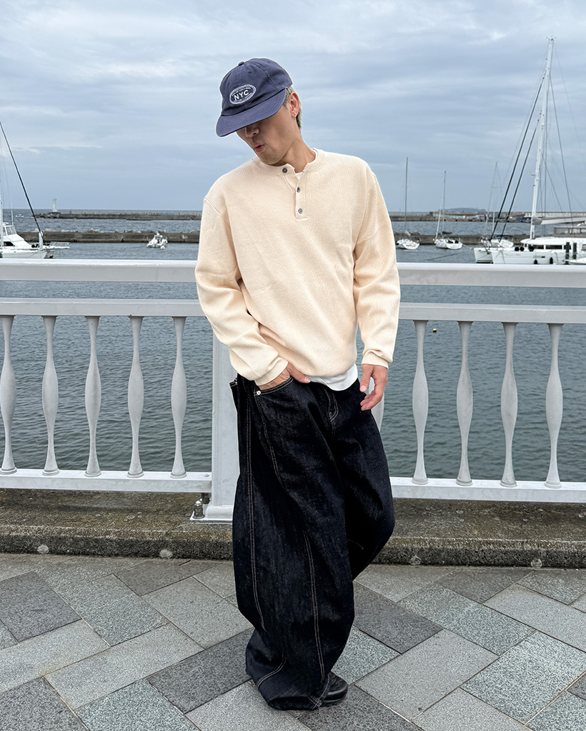 ヘンリーネックニット | ファッション通販サイト NUGU