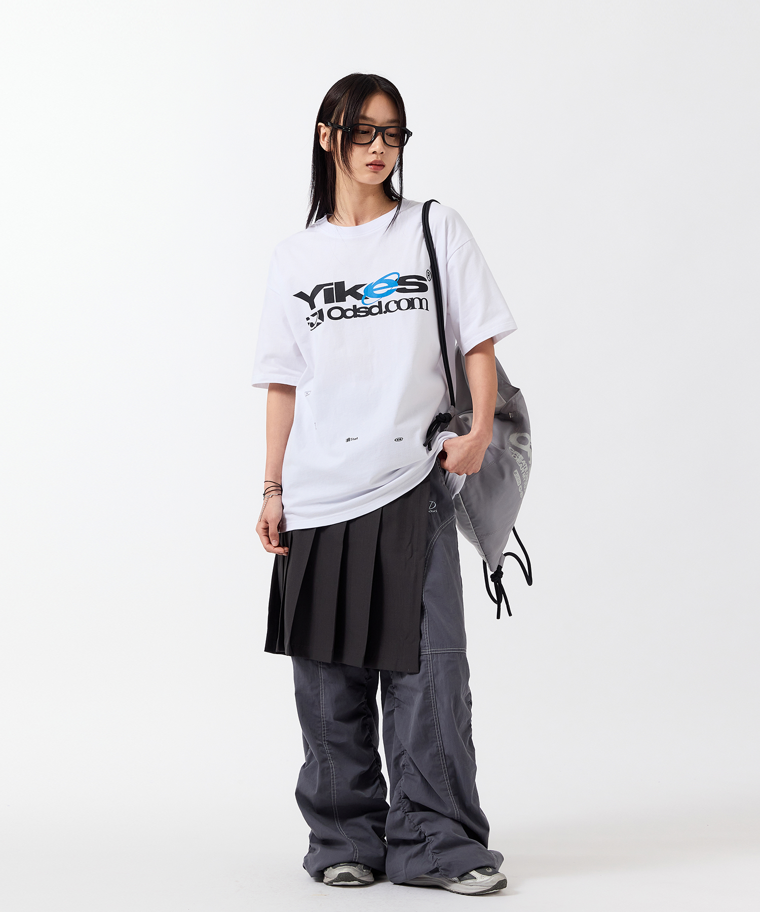 バックパック・リュック Odd Studio Odsd Curved Sporty String Bag GRAY 5011445129 Odsd Curved Sporty String Bag - GRAY | ファッション通販