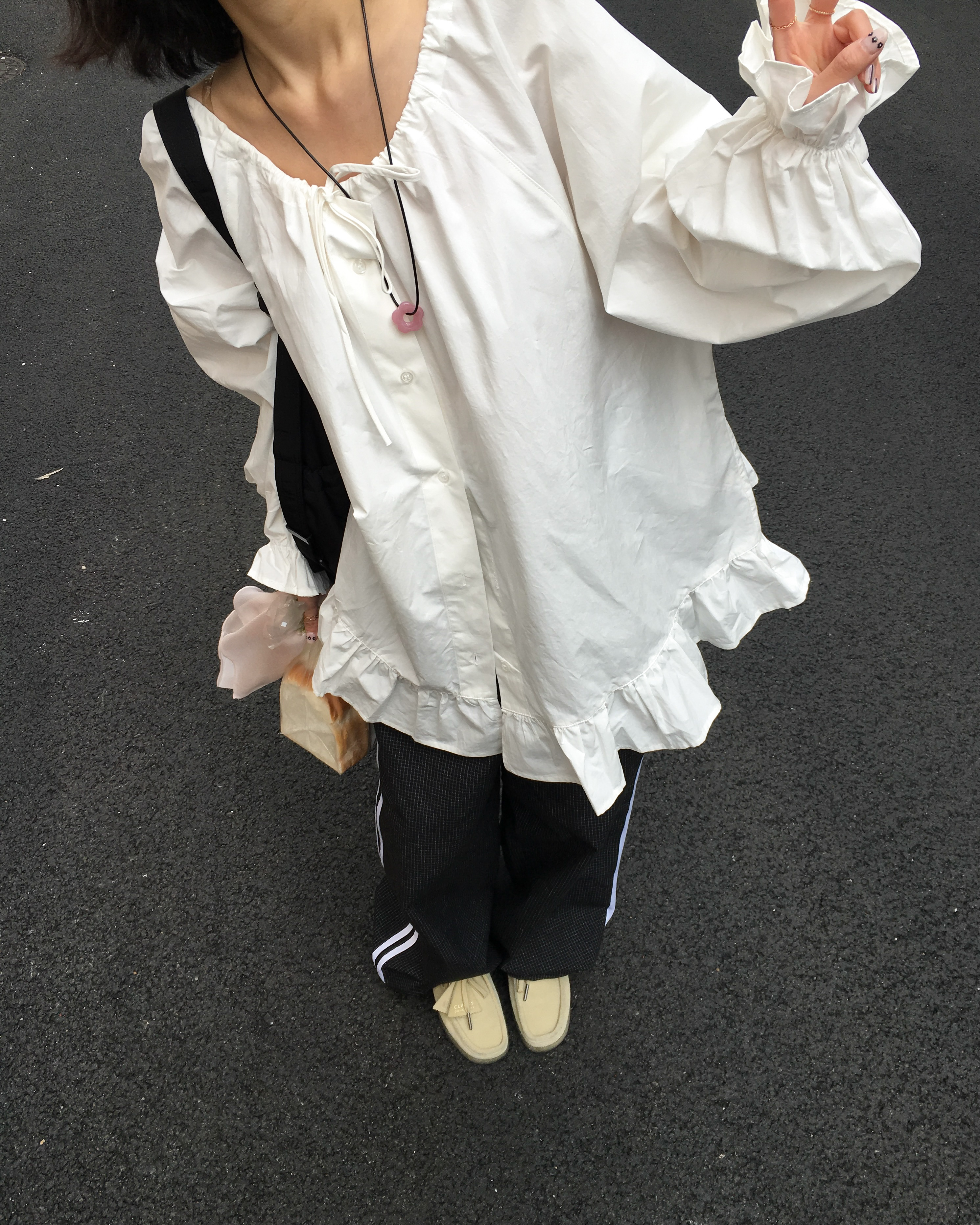 OHGA フリルシャツ　極美品 CATEGORY TOPS | OHGA