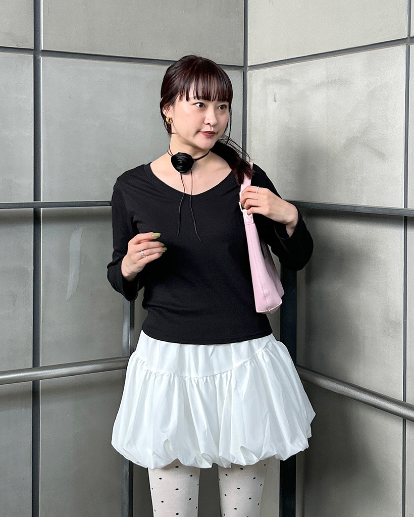 ティアードバルーンミニスカート | ファッション通販サイト NUGU