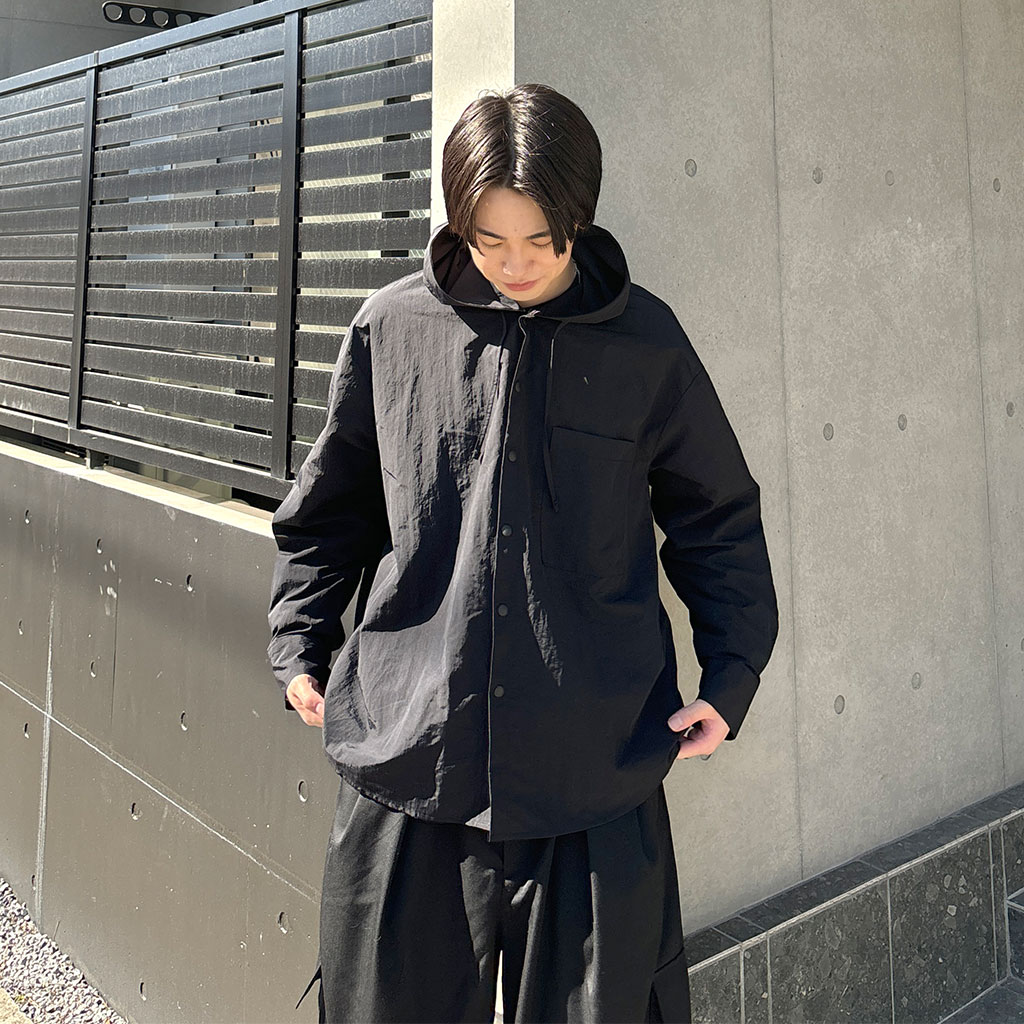 ユニセックス）キャップポイントフードシャツ | ファッション通販